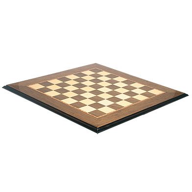 Chessboard Molded Walnut-Maple Glossy Finish.50x45 cm