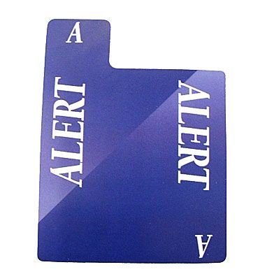 Plastic - Alert Card