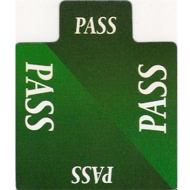 Plastic - Pass Card