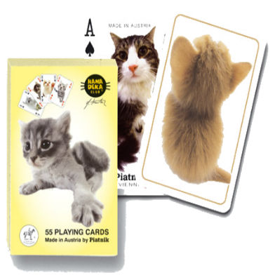 Hanadeka - Cats single deck playing cards