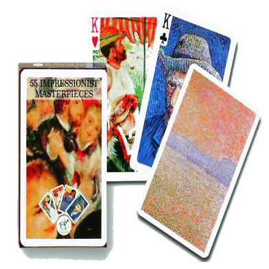 Impressionist Masterpieces Playing Cards 