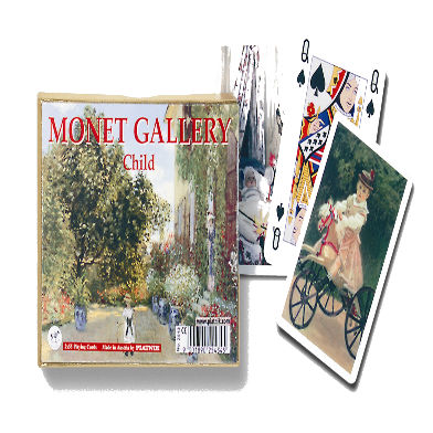 Monet , Child Playing Cards Set
