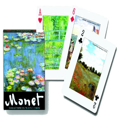 Monet Playing Cards SD