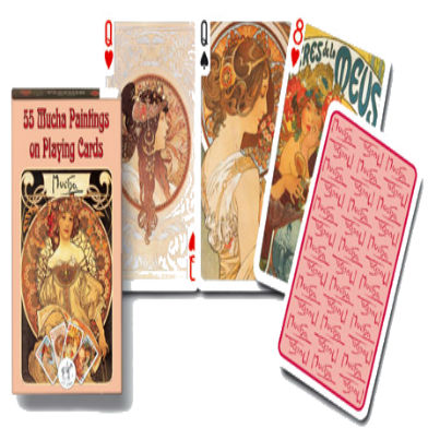 Mucha Playing Cards SD