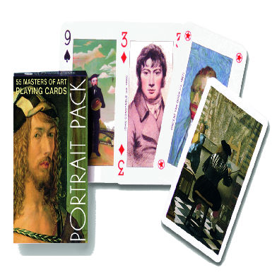 Portrait Pack-Masters Art Playing Cards Single Deck