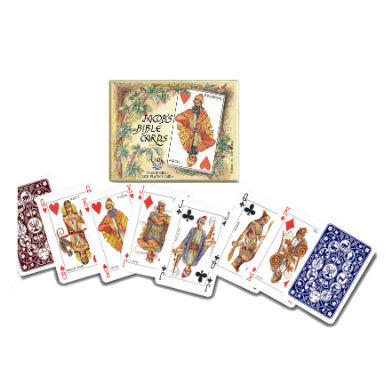 Jacob's Bible Cards With biblical royal court Playing Card Set