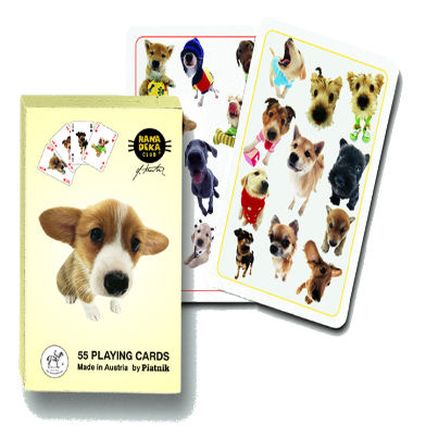 Hana Deka - Dogs Olaying Cards Single Deck