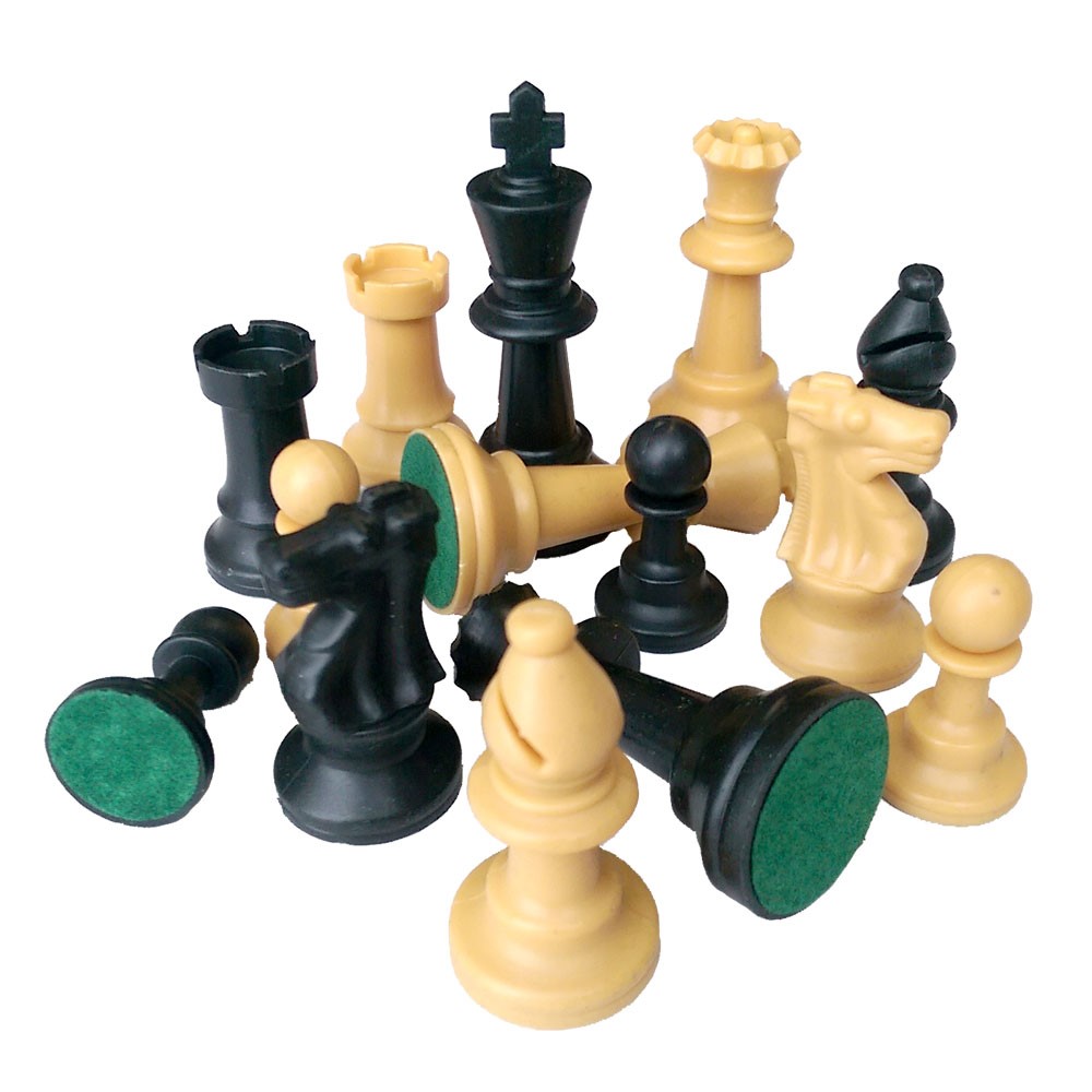 Plastic Chessmen King Hight 77 mm 200 gr