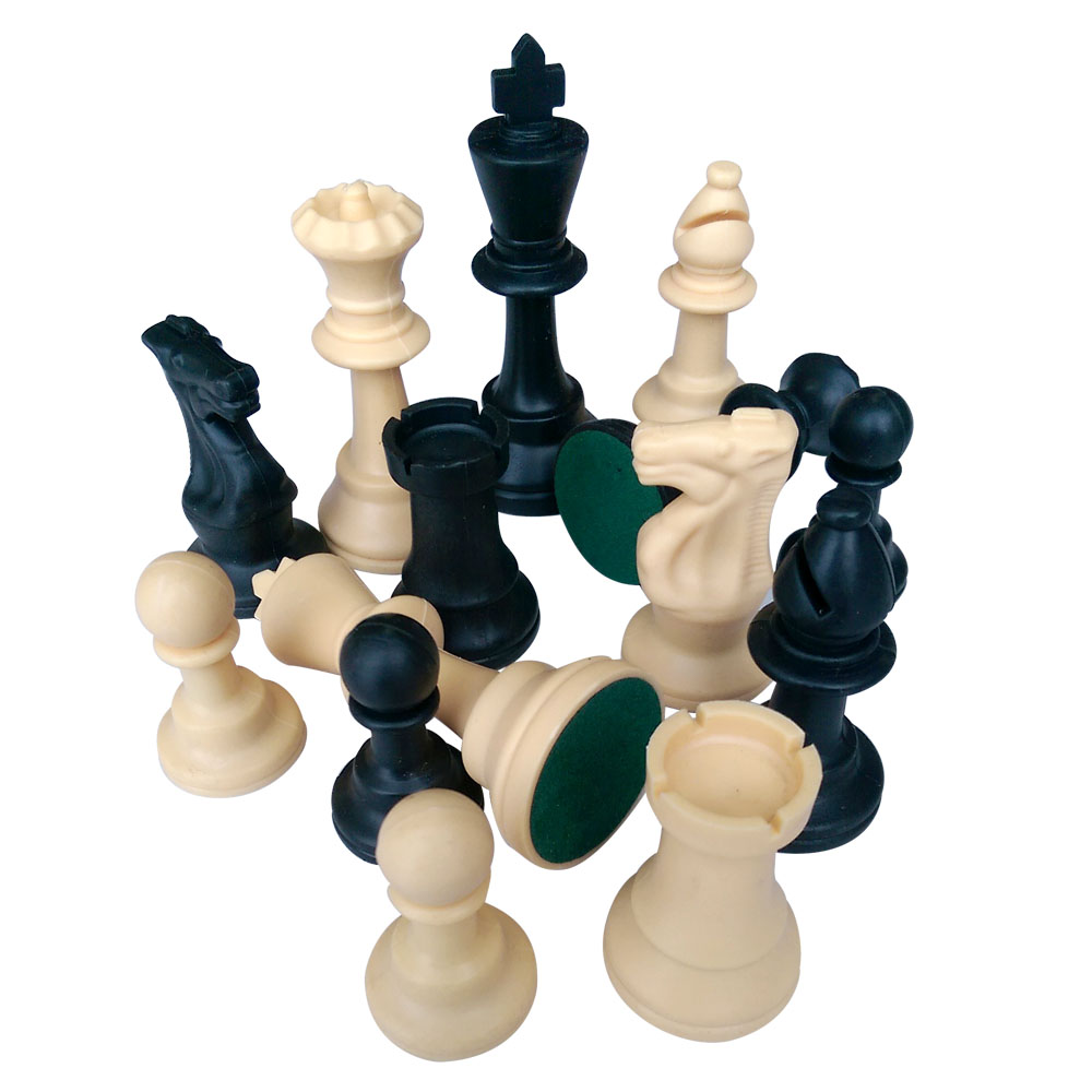 Plastic Chessmen King Hight 95 mm