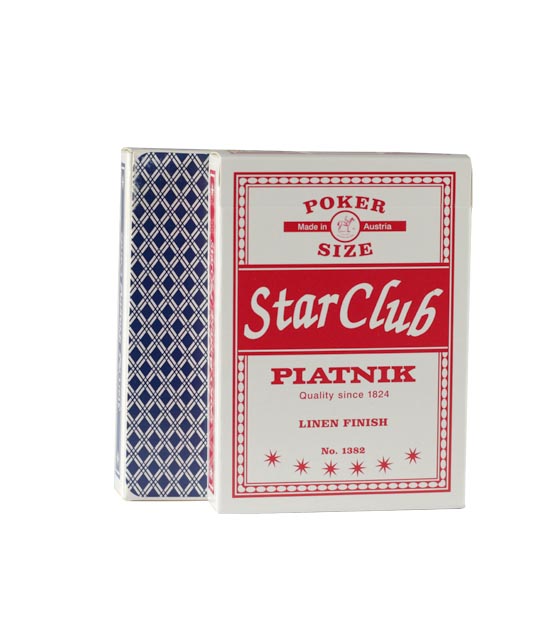 Star Club Poker Size Playing Cards -PIATNIK (P.P) 