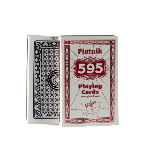 595 Playing Cards- Linen Finish