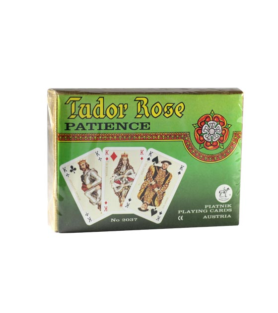Tudor Rose Patience Playing Cards Set 
