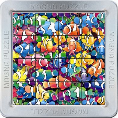 3D Magna Puzzle - Clown fish 16 tiles