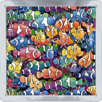 3D Magna Puzzle -Clown fish 64 tiles